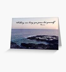 Peace Greeting Card
