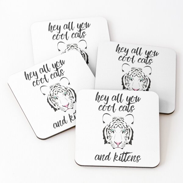 Item preview, Hey All You Cool Cats and Kittens designed and sold by CatMonkStudios.