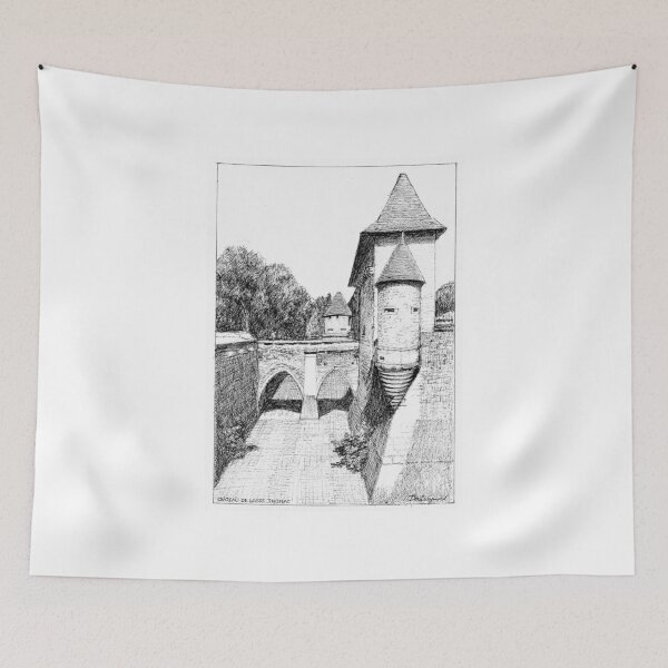 Item preview, Le Château de Losse à Thonac, France designed and sold by Dai Wynn Fine Art.