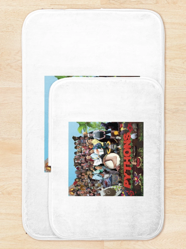 Thumbnail 5 of 6, Bath Mat, Sergeant Python designed and sold by Captain Howdy.