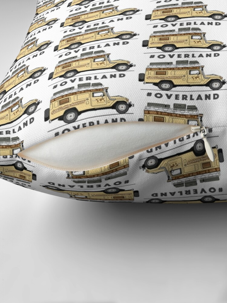 Alternate view of #OVERLAND Throw Pillow