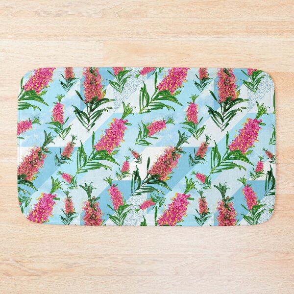 Item preview, cute pink native floral pattern designed and sold by Annalee Beer.