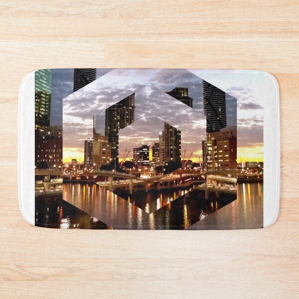 Item preview, Beautiful Brisbane City River - A Geometric Print designed and sold by Annalee Beer.