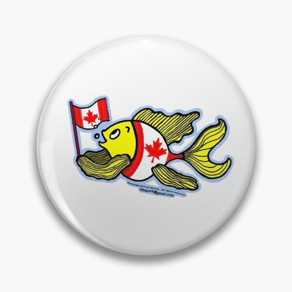 Item preview, Canada Fish, Fish holdign Canadian Fish  designed and sold by FabSpark.