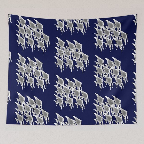 Item preview, Platinum Angelfish Scalare looks like snow designed and sold by Nosnah.