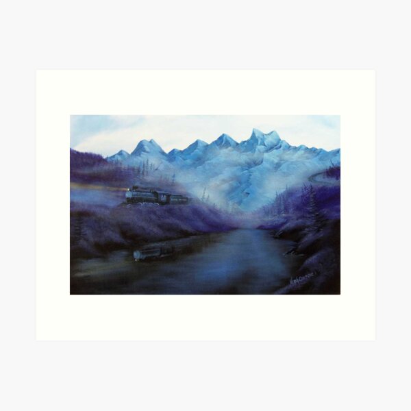 Steam, Smoke and Mist Art Print
