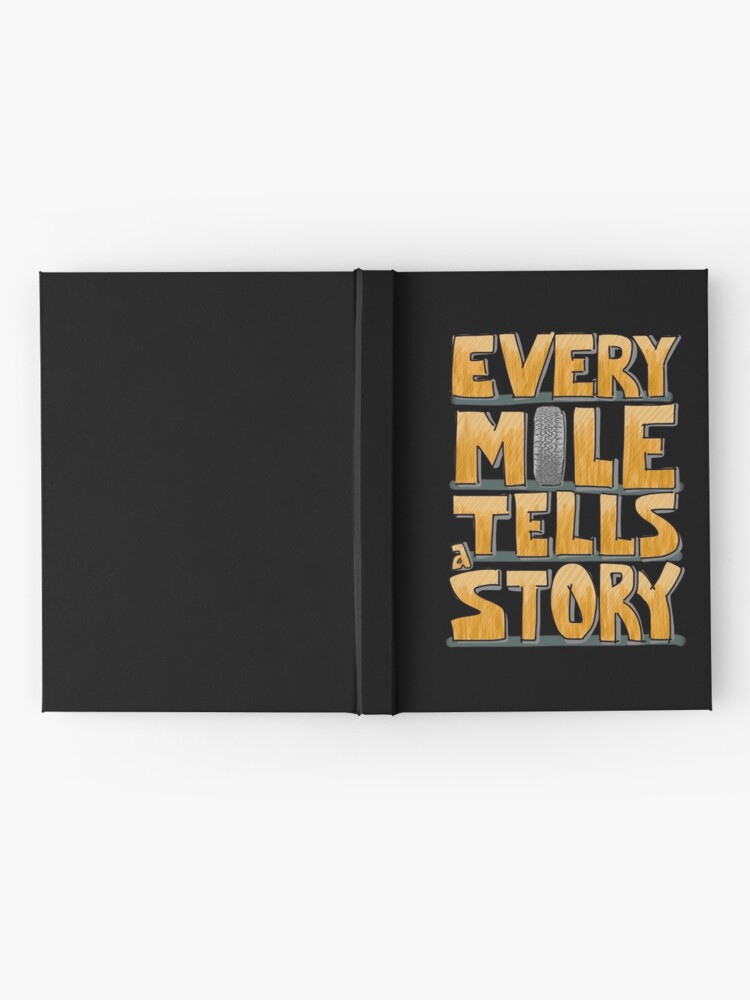 Alternate view of Tire in the Mile Hardcover Journal