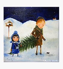 Winter Evening Photographic Print