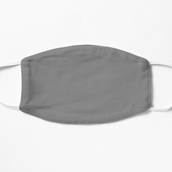 PLAIN SOLID GREY - PLAIN GREY - GRAY - OVER 100 SHADES OF GREY AND SILVERS ON OZCUSHIONS Mask