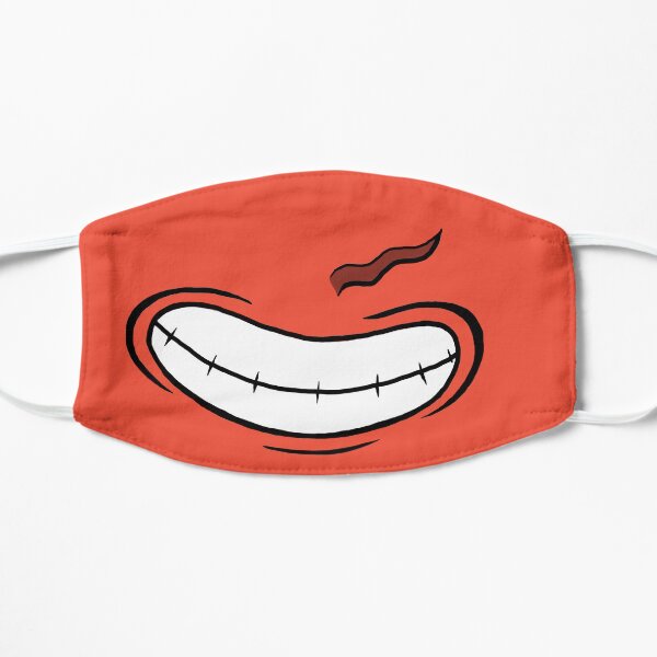 Mr. Krabs Mouth Flat Mask
