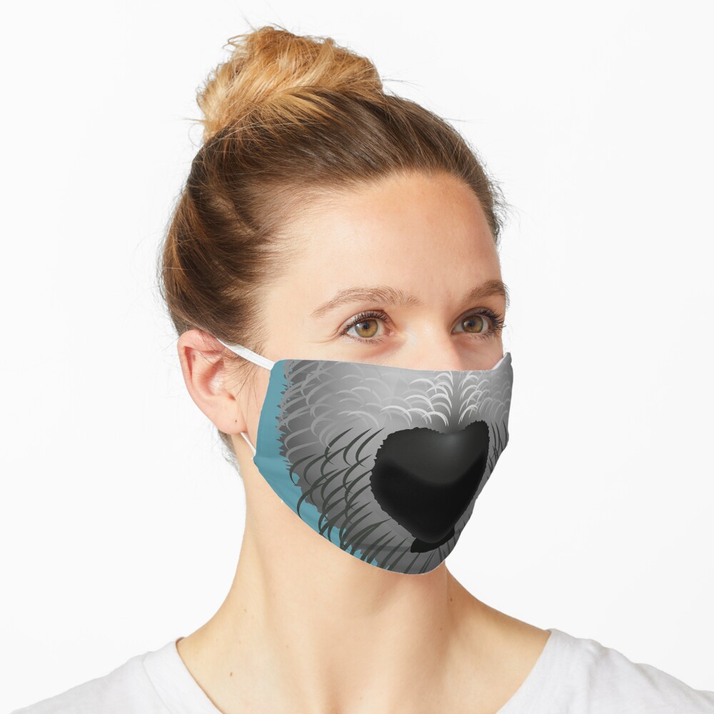 NDVH Bertie the Bedlington Mask