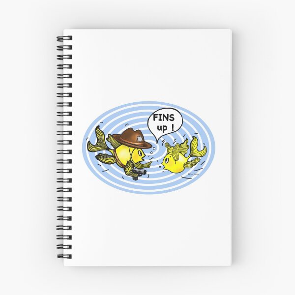Item preview, Fins Up funny cartoon designed and sold by FabSpark.