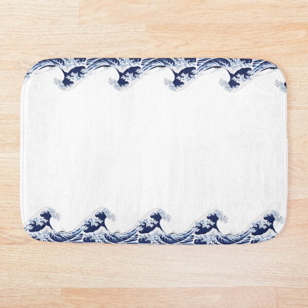 Item preview, The Great Wave Repeating - Blue designed and sold by CarrDesigns.