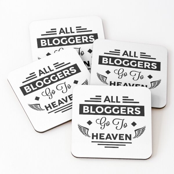 Item preview, All Bloggers Go To Heaven designed and sold by TheArtism.