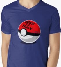 Full Metal Trainer- Pokemon Shirt Men's V-Neck T-Shirt