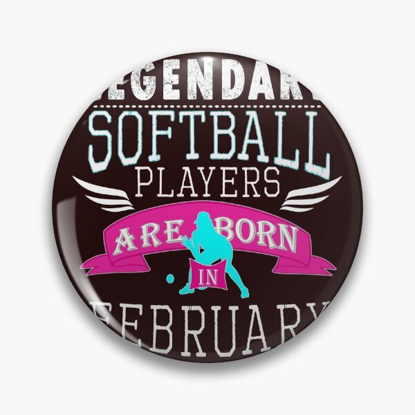 Item preview, Legendary Softball are born in February designed and sold by LGamble12345.