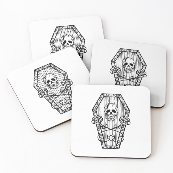 Item preview, Dead Roses Skull Tattoo Style designed and sold by AlundrART.