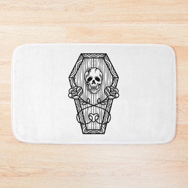 Item preview, Dead Roses Skull Tattoo Style designed and sold by AlundrART.