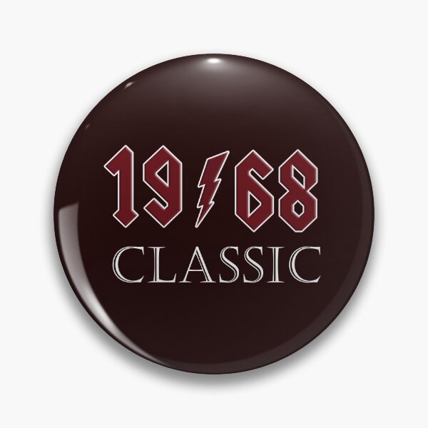 Item preview, Top 1968 Birthday Rock Classic Gift Design designed and sold by LGamble12345.
