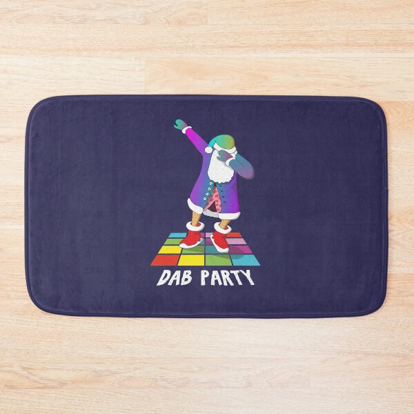 Item preview, Dabbing Dancing Santa in Pink Underpants Funny Hot climate and warm winter or Christmas in July design designed and sold by alenaz.