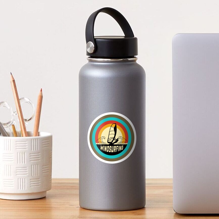 Windsurfing design Sticker