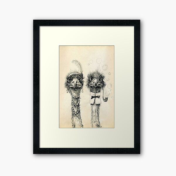Item preview, Mr. and Mrs. Ostrich designed and sold by Redilion.