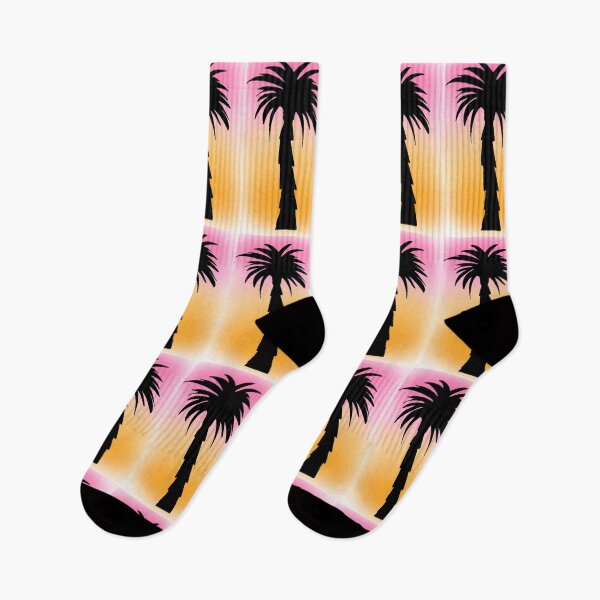 Item preview, Palm tree with sunset designed and sold by adieylon.