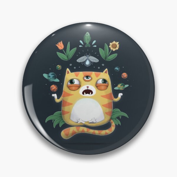 Item preview, Yoga Cat God designed and sold by agrapedesign.