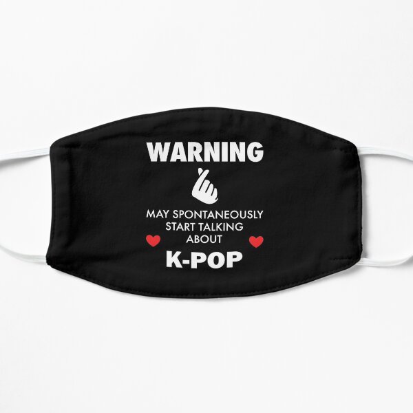 Warning May Spontaneously Start Talking About K-Pop Mask