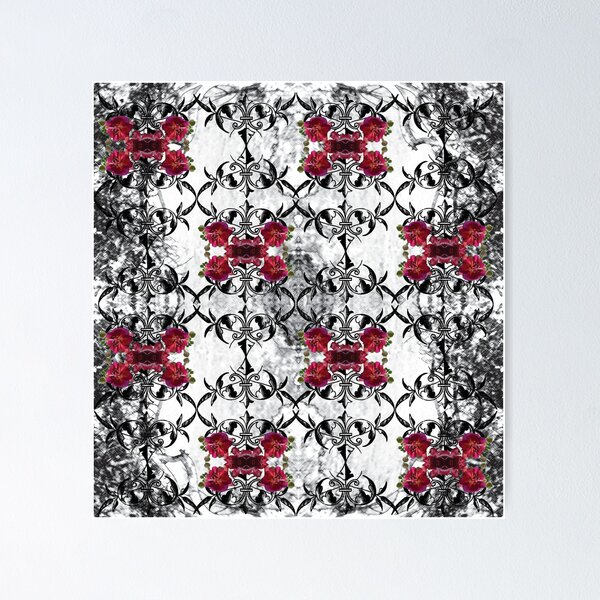 Pink flowers Poster