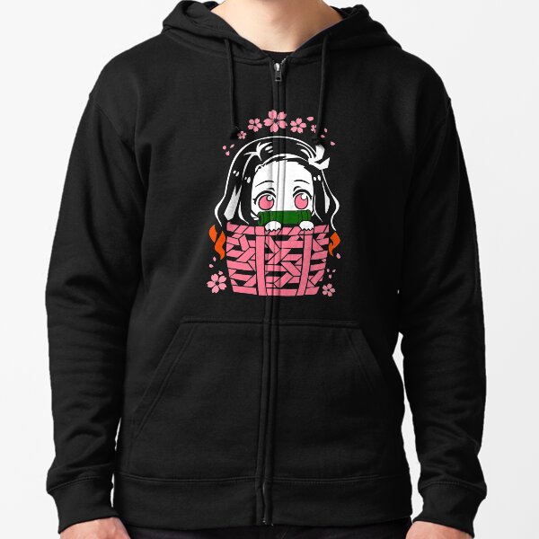 Nezuko Kamado - Kimetsu no Yaiba Zipped Hoodie