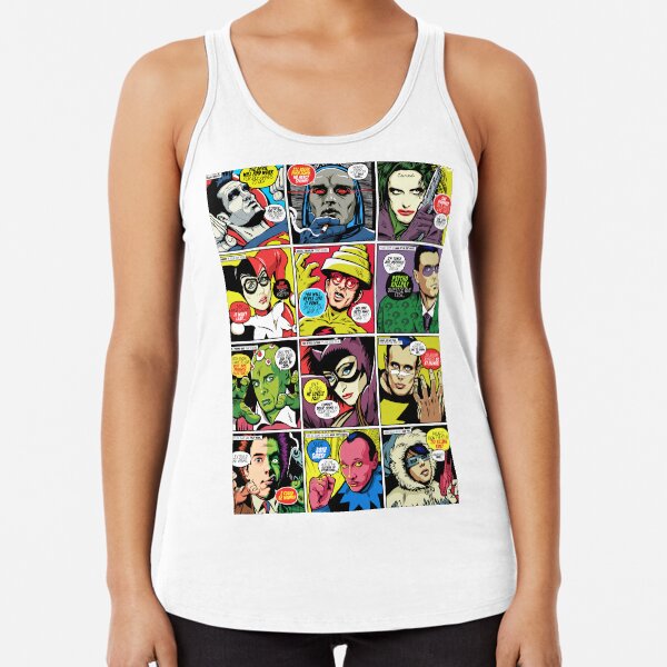 Post-Punk Baddies Racerback Tank Top