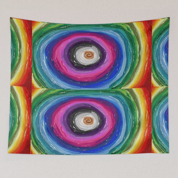 Item preview, Rainbow vortex first-timer designed and sold by damelibellule.