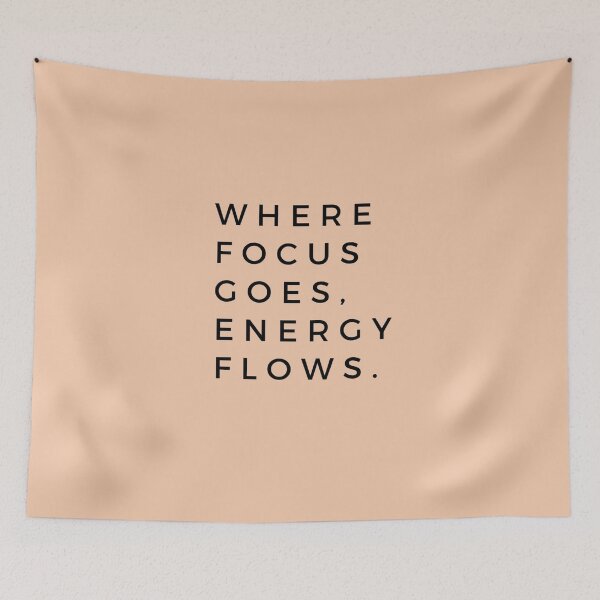 Item preview, Where Focus Goes, Energy Flows designed and sold by RosasCloset.