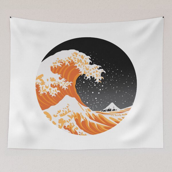 Item preview, The Orange Wave designed and sold by CarrDesigns.