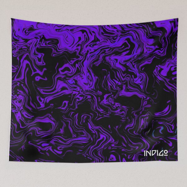 Item preview, Black/Purple Warp Design designed and sold by Ritahark.