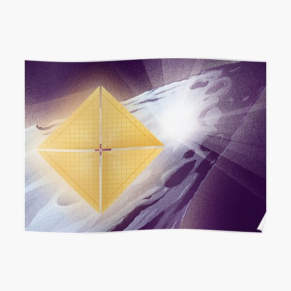 'Oumuamua Lyra Poster