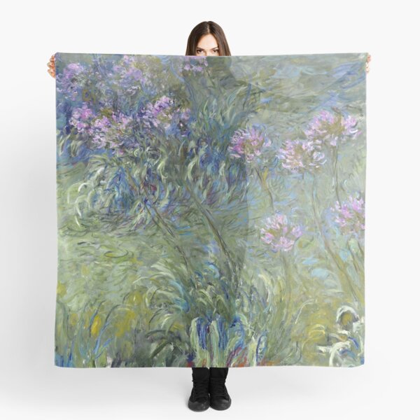 Agapanthus - Claude Monet Scarf