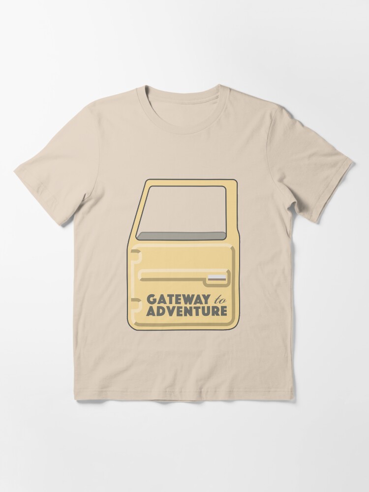 Thumbnail 2 of 7, Essential T-Shirt, Gateway to Adventure designed and sold by landcruising.