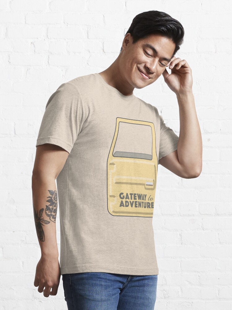 Thumbnail 3 of 7, Essential T-Shirt, Gateway to Adventure designed and sold by landcruising.