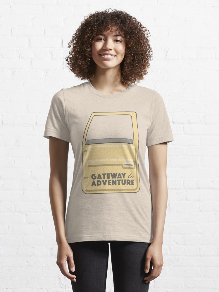 Thumbnail 6 of 7, Essential T-Shirt, Gateway to Adventure designed and sold by landcruising.