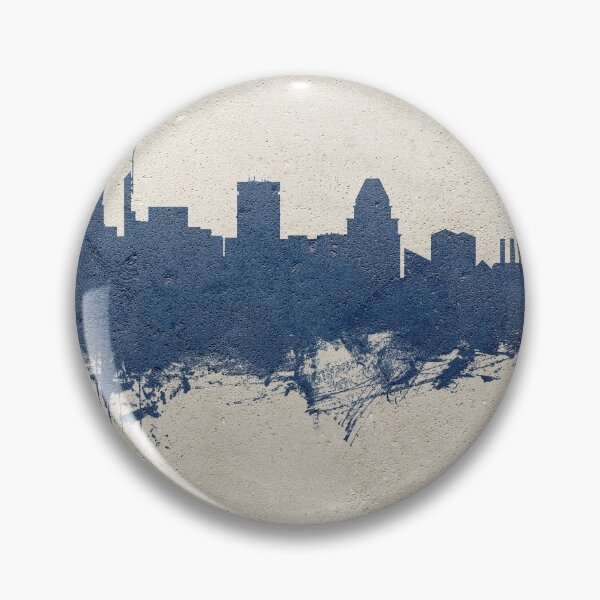 Item preview, Baltimore Maryland Skyline designed and sold by ArtPrints.