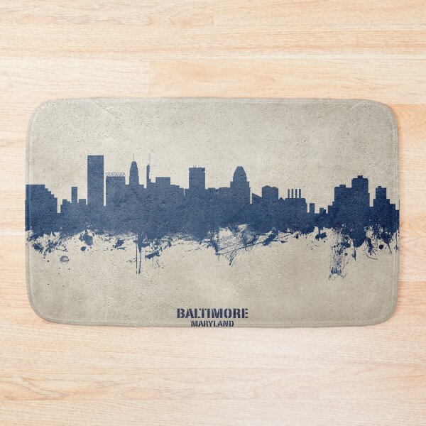 Item preview, Baltimore Maryland Skyline designed and sold by ArtPrints.