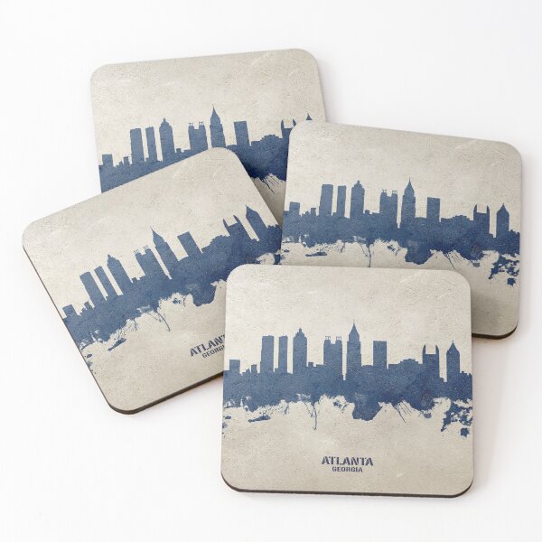 Item preview, Atlanta Georgia Skyline designed and sold by ArtPrints.
