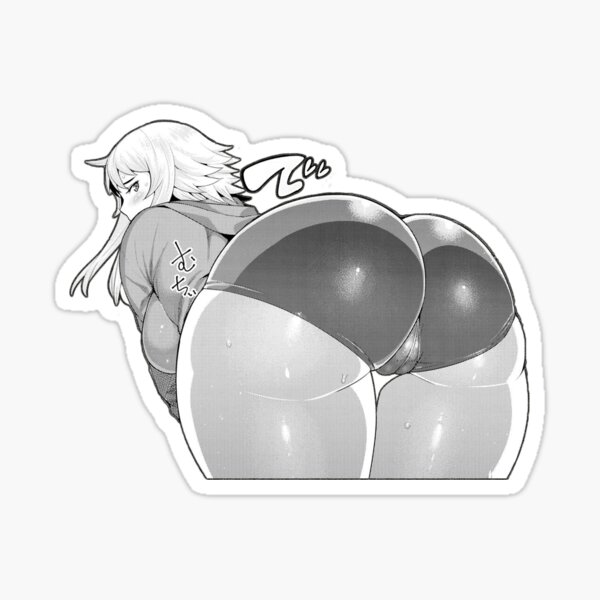 Anime Ass Sticker