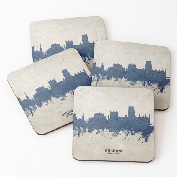 Item preview, Durham England Skyline Cityscape designed and sold by ArtPrints.