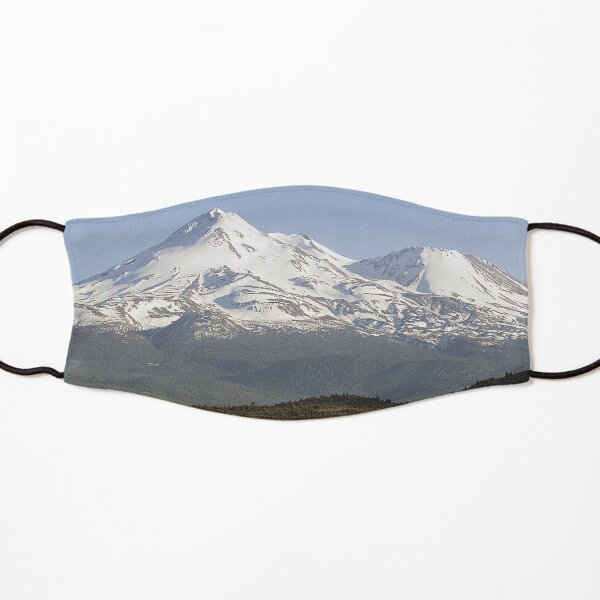 Mt. Shasta from Highway 97 Kids Mask