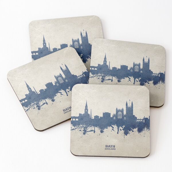Item preview, Bath England Skyline Cityscape designed and sold by ArtPrints.