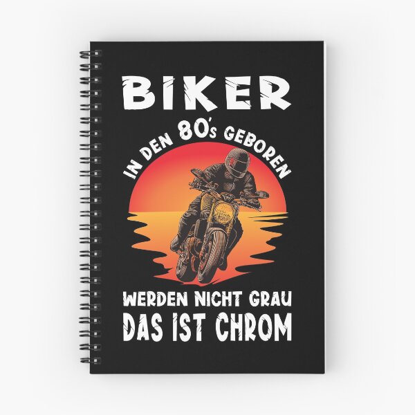 Item preview, Motorcycle gift biker saying 80s motorcyclist designed and sold by SiRaGeckoDesign.