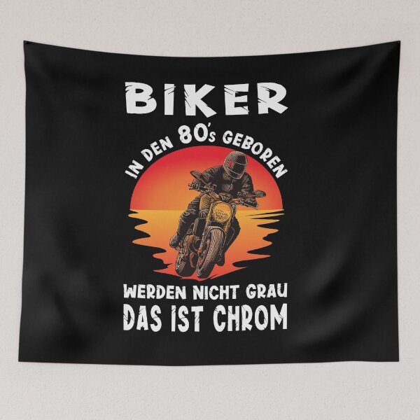 Item preview, Motorcycle gift biker saying 80s motorcyclist designed and sold by SiRaGeckoDesign.